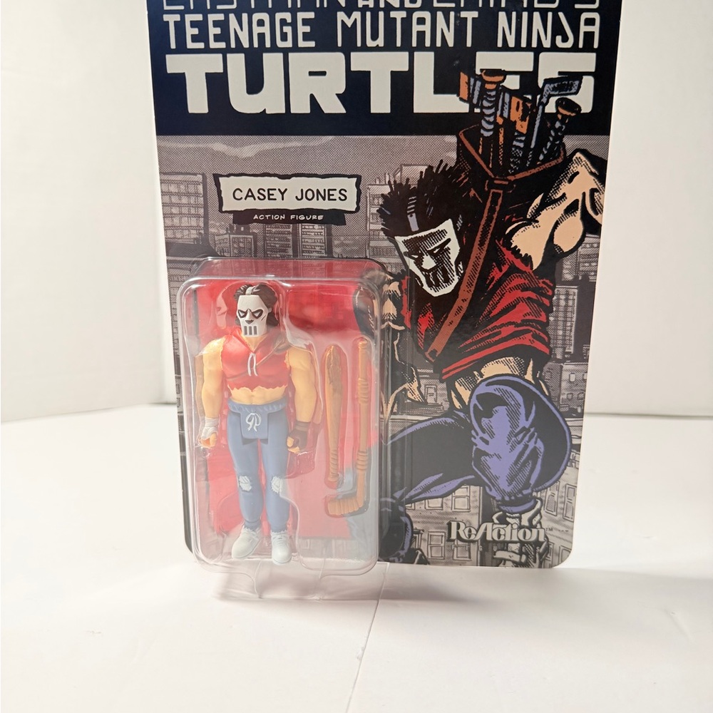 Casey Jones Action Figure - Red & Blue - Teenage Mutant Ninja Turtles ReAction